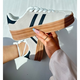 Naisten lenkkarit beige ja musta Egelia 2