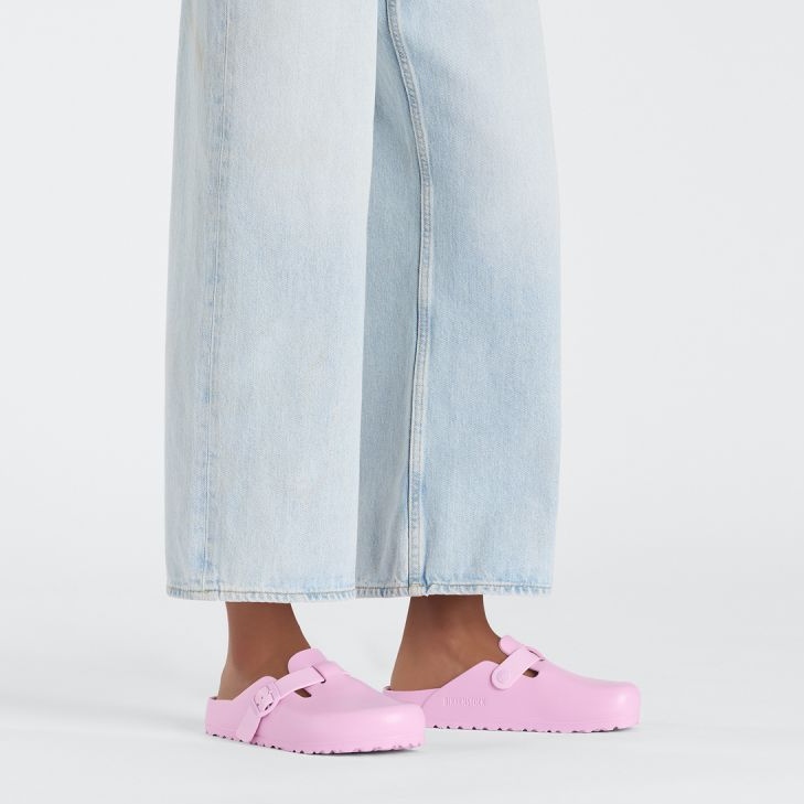 Birkenstock Boston Eva W 1027403 varvastossut vaaleanpunainen 2