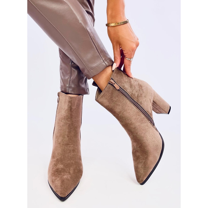 Klassiset Titina Khaki -korkokengät beige 1