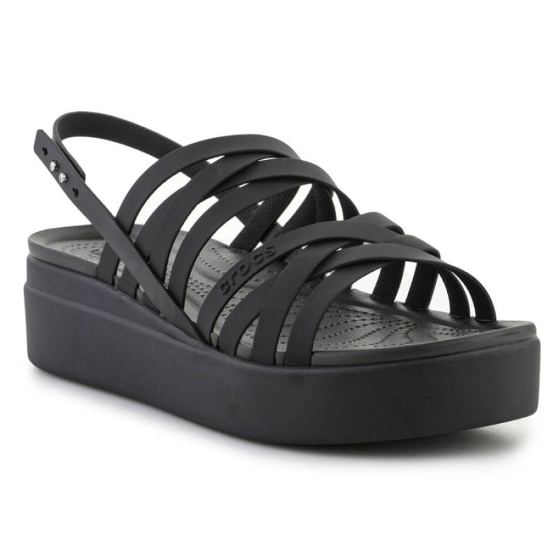 Crocs Brooklyn Strappy Lowwdg sandaalit 206751-001 musta 1