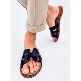 Charnes Black naisten varvastossut musta 1