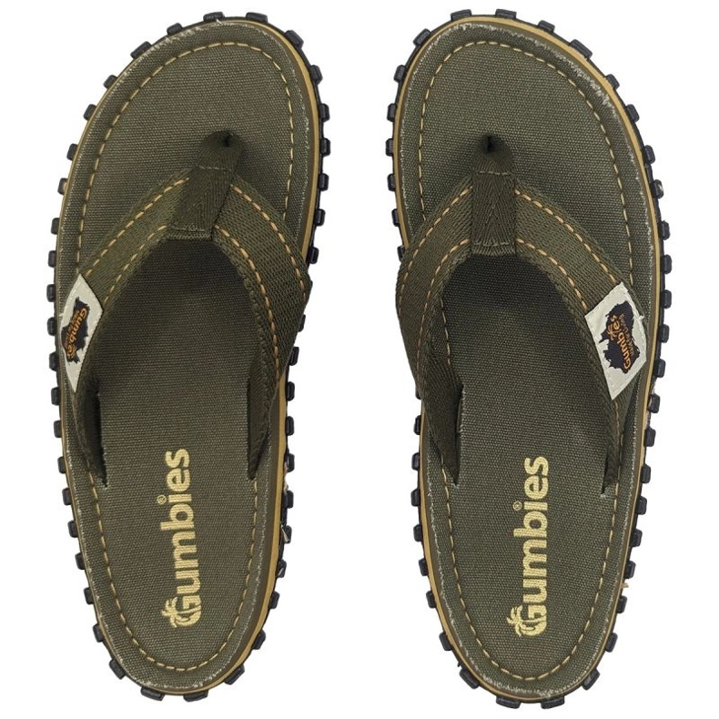 Gumbies Islander Flip-Flops GU-FFISL119 varvastossut vihreä 1