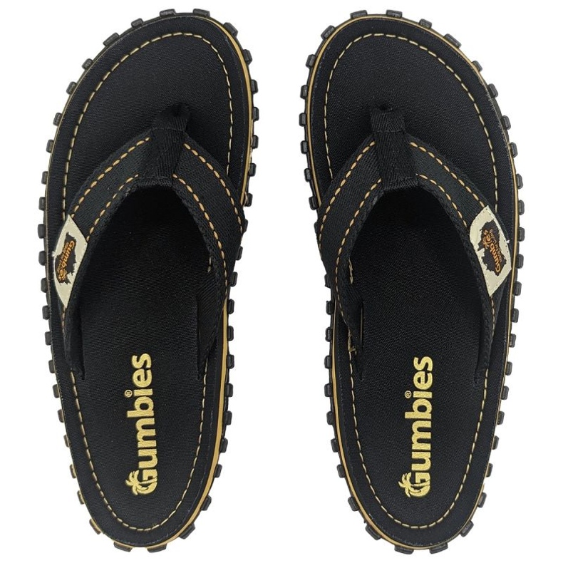 Gumbies Islander Flip-Flops Klassiset varvastossut GU-FFISL117 musta 1