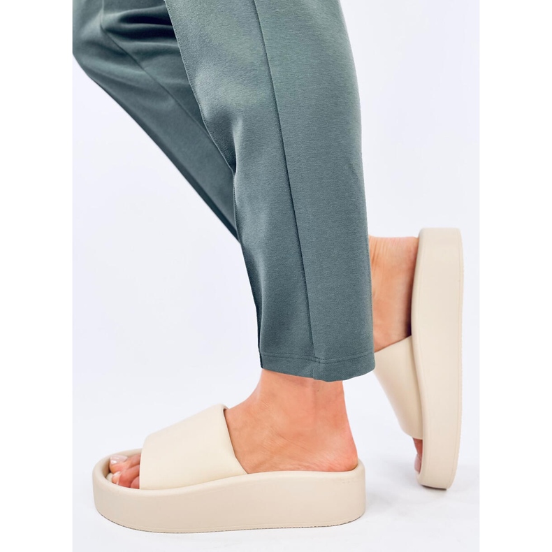 Pehmeät naisten tossut Fontes Beige 2