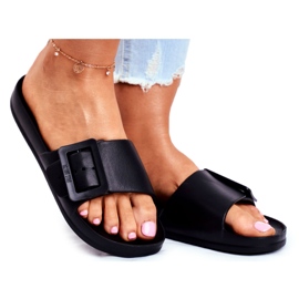 Naisten tossut Big Star soljella musta FF274A389 4