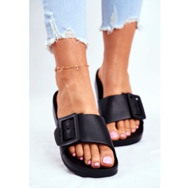 Naisten tossut Big Star soljella musta FF274A389 2