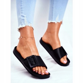 Naisten tossut Big Star soljella musta FF274A389 3