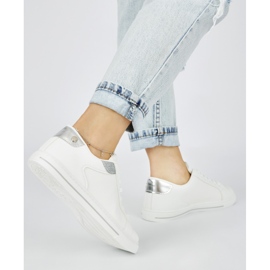 Klassiset naisten urheilukengät valkoinen 1