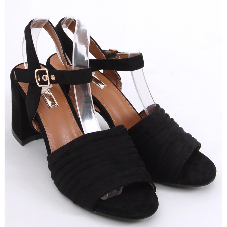 Marika Mustat korkokengät sandaalit 1