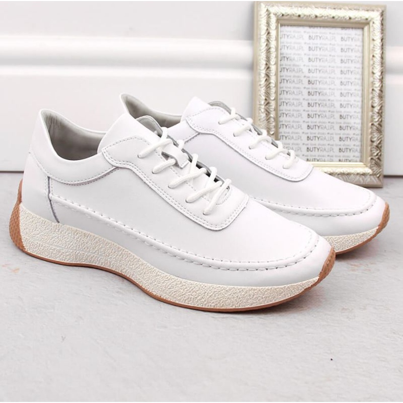 Sergio Leone SP013 SK432D urheilukengät valkoinen 2