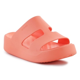 Crocs Getaway Platform H-Strap 209409-84F varvastossut oranssi 1 Crocs Getaway Platform H-Strap 209409-84F varvastossut oranssi 1