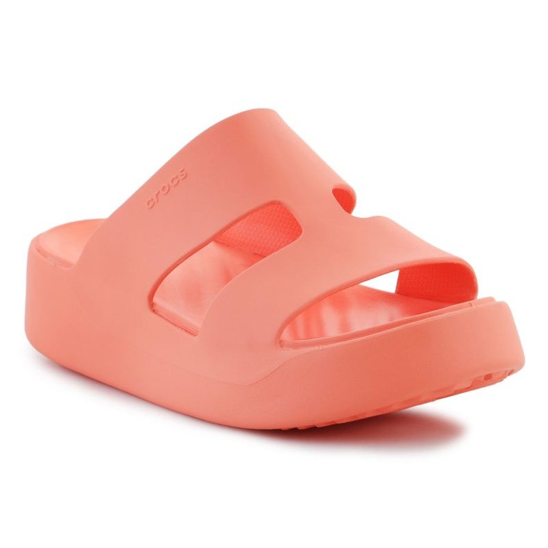 Crocs Getaway Platform H-Strap 209409-84F varvastossut oranssi 1