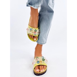 Korkkivarvastossut Malivin vihreillä kivillä vihreä 1