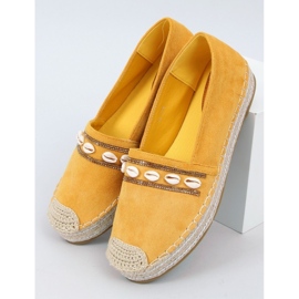Ocean Yellow -kuoriset espadrillit keltainen 1