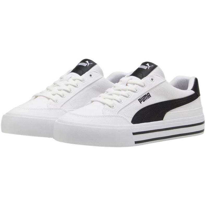 Puma Court Classic Vulc Fs -kengät 396353 02 valkoinen 2