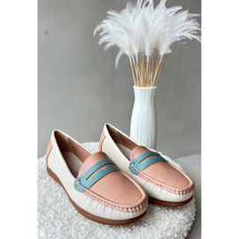 Naisten Eco Leather Moccasins Pinkki Vikitara vaaleanpunainen 1