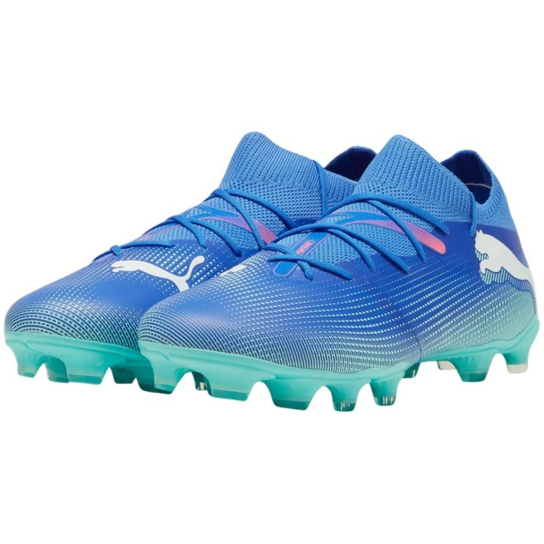 Puma Future 7 Match FG/AG 107931 01 jalkapallokengät sininen 2