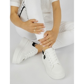 Naisten valkoiset urheilukengät valkoinen 1