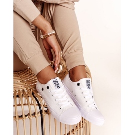 Naisten Classic Matalavartiset tennarit Big Star AA274010 Valkoinen 2