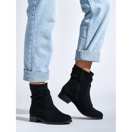 Naisten mustat cowboysaappaat 1