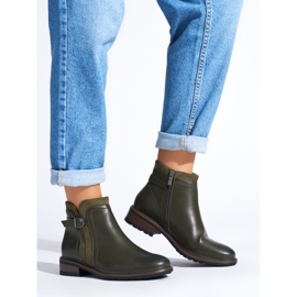 Vihreät naisten matalakorkoiset nilkkurit 1