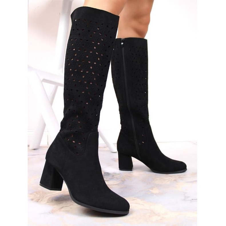 M.Daszyński SA156-10 SAN1A saappaat musta 1