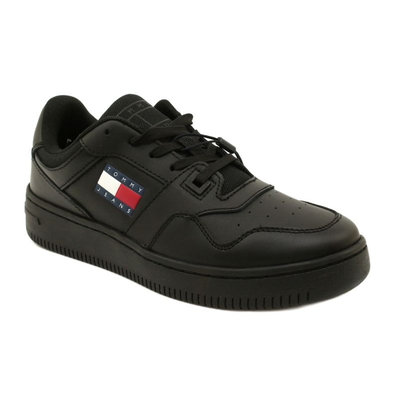 Tommy Hilfiger Retro Basket Ess -urheilukengät EN0EN02505BDS mustat 1