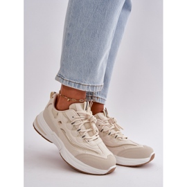 Urheilukengät Eco Leather Sneakers Beige Verilisse 2