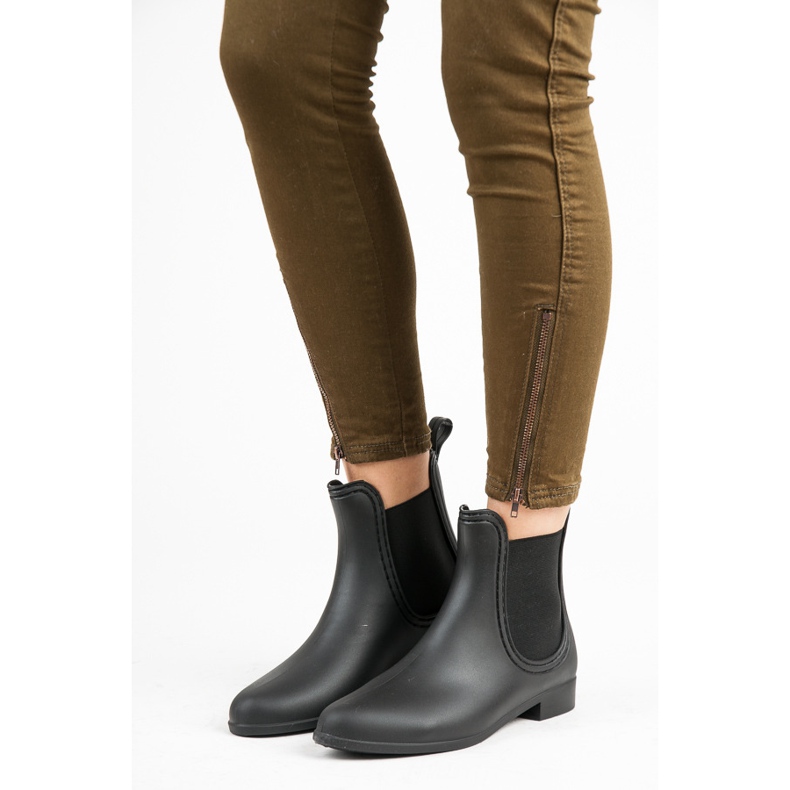 Vices New Collection Mustat kumisaappaat, ruuveja 1