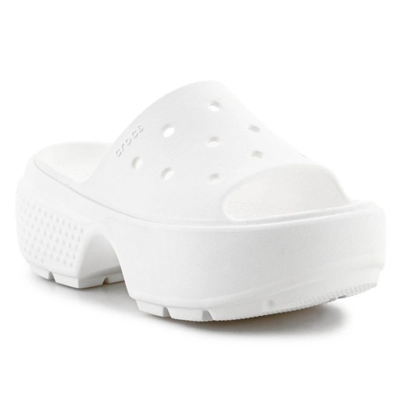 Crocs Stomp Slide 209346-0WV varvastossut valkoinen 1