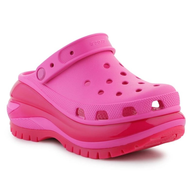 Crocs Mega Crush Clog 207988-6UB varvastossut vaaleanpunainen 1