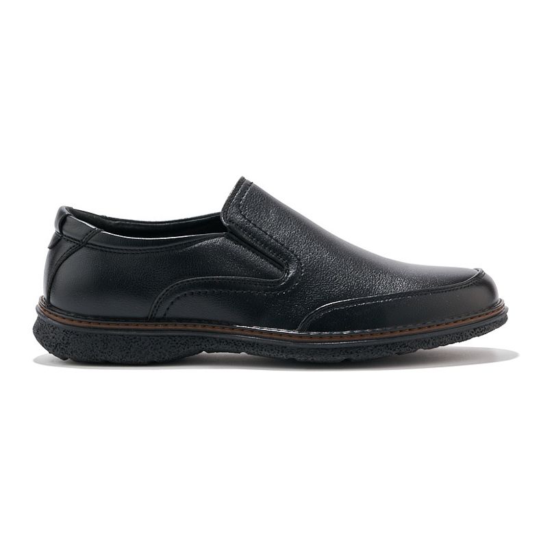 Miesten mustat slip-on kengät 1