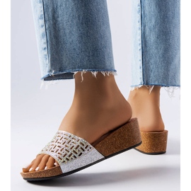 Elithan hopeiset kiila sandaalit hopea 1