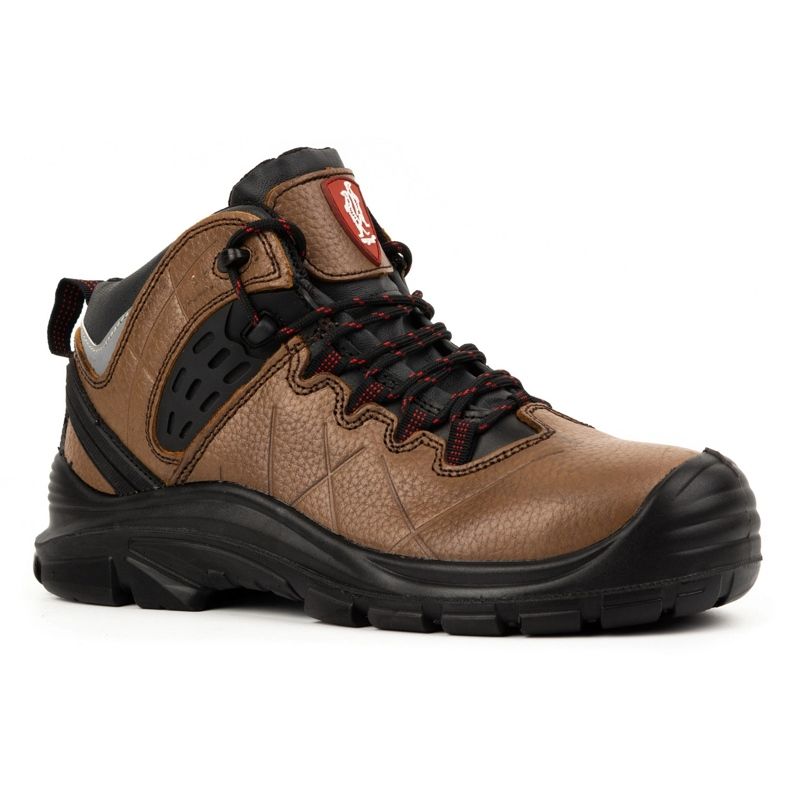 Miesten kengät URGENT 131/S1 ruskea 1