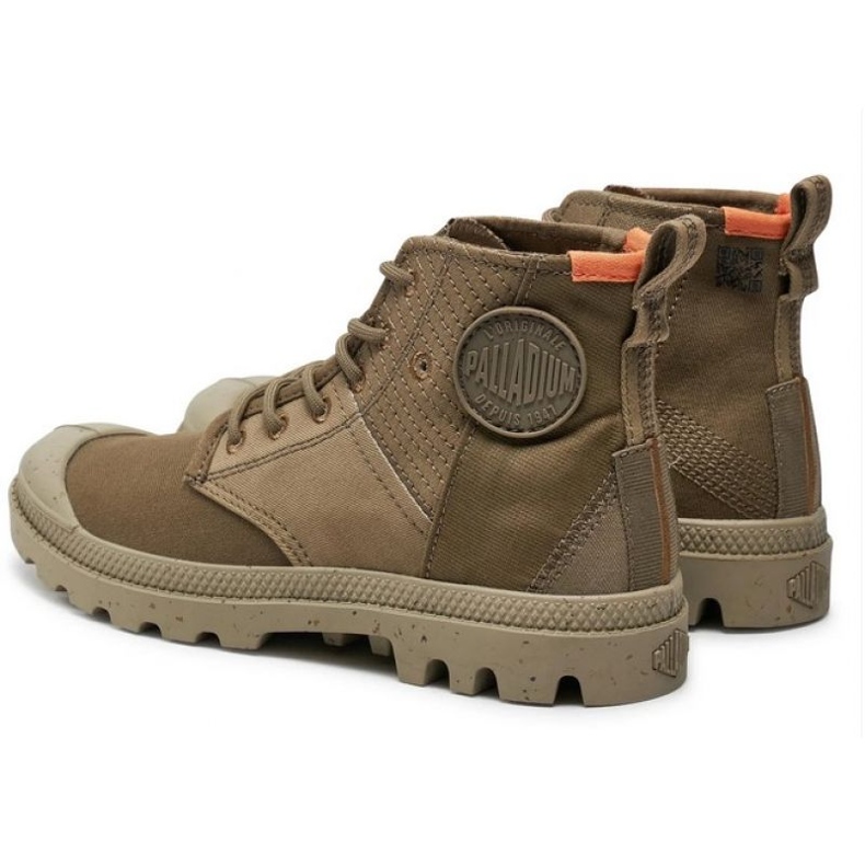Palladium Pampa Hi Re Generate kengät 79128-308-M vihreä 2