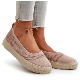 News Naisten Slip-on Platform tennarit, vaaleanpunainen 4