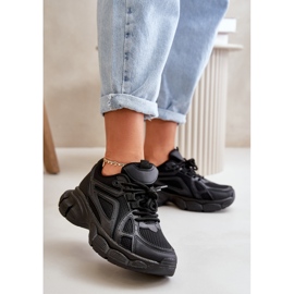 Naisten tennarit Urheilukengät Musta Timoci 2