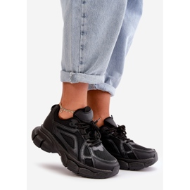 Naisten tennarit Urheilukengät Musta Timoci 1