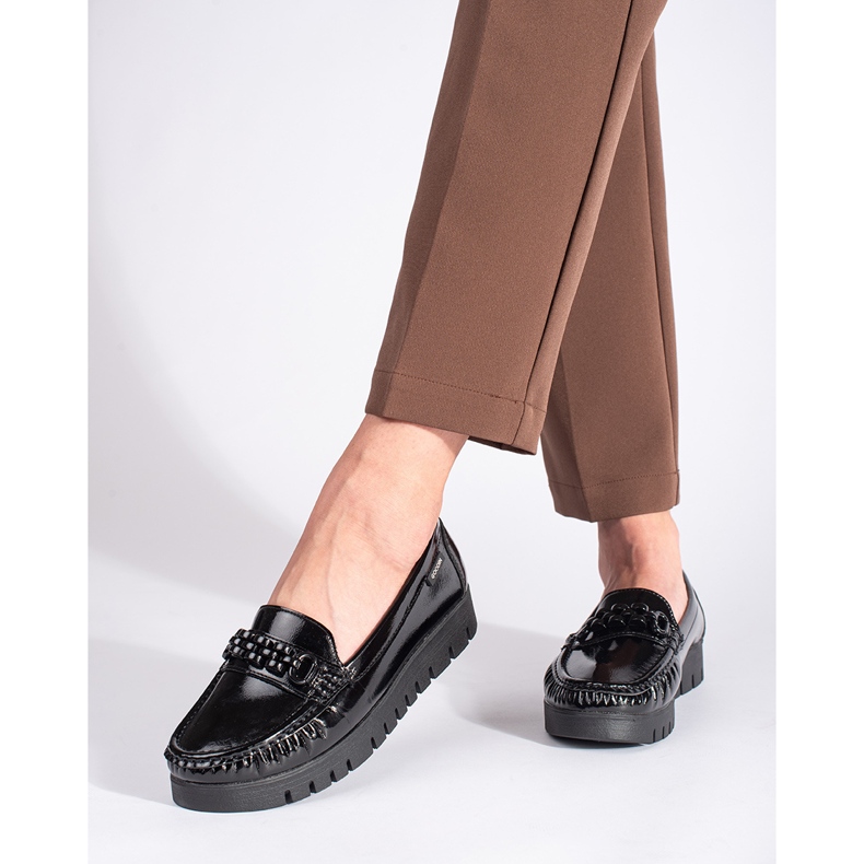 Goodin Naisten patakengät paksulla pohjalla musta 1