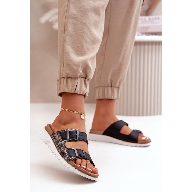 Naisten mukavat varvastossut soljella Inblu CN000033 laivastonsininen 2