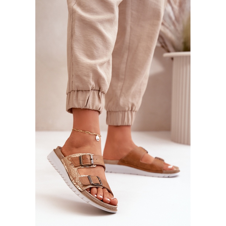 Naisten mukavat varvastossut soljella Inblu CN000033 ruskea 2