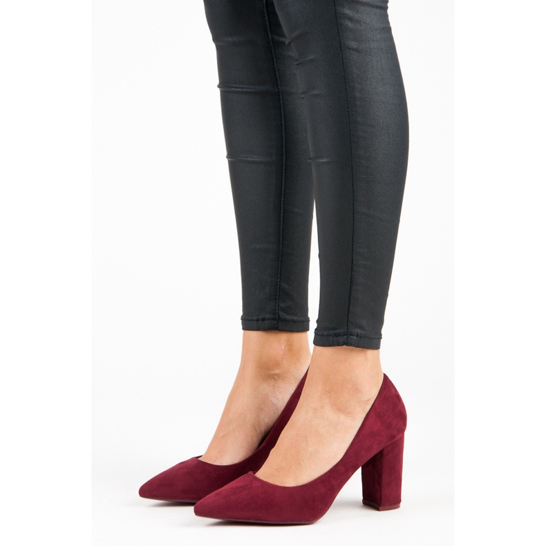 Comer Burgundy pumput punainen 1