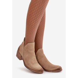 Zazoo 60475 mokkanahkakorkot eristetyt korot beige 1