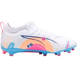 Puma Ultra 5 Match Up FG/AG 108065 01 jalkapallokengät valkoinen 1