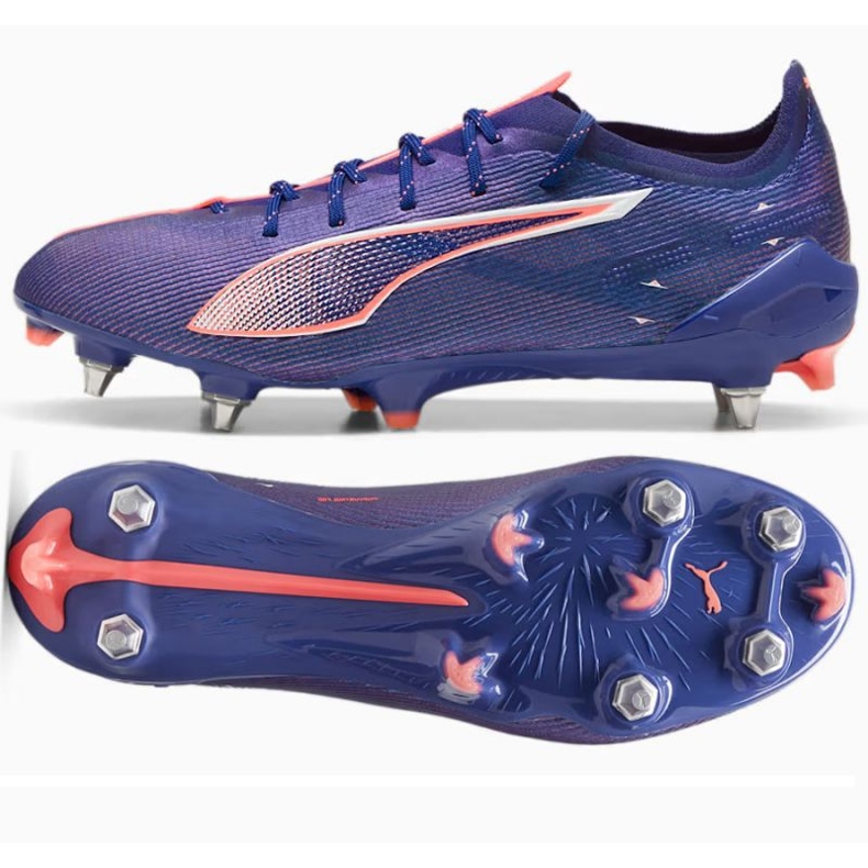 Puma Ultra 5 Ultimate MxSG 107883-01 jalkapallokengät violetti 1