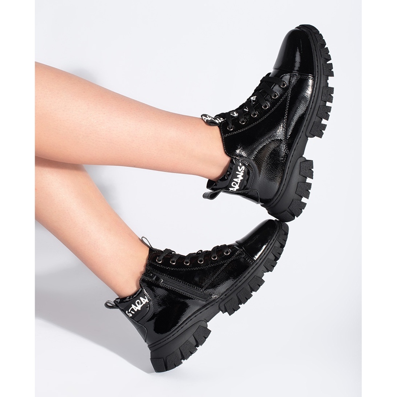 Naisten mustat patentoitu nilkkurit, Sergio Leone 1