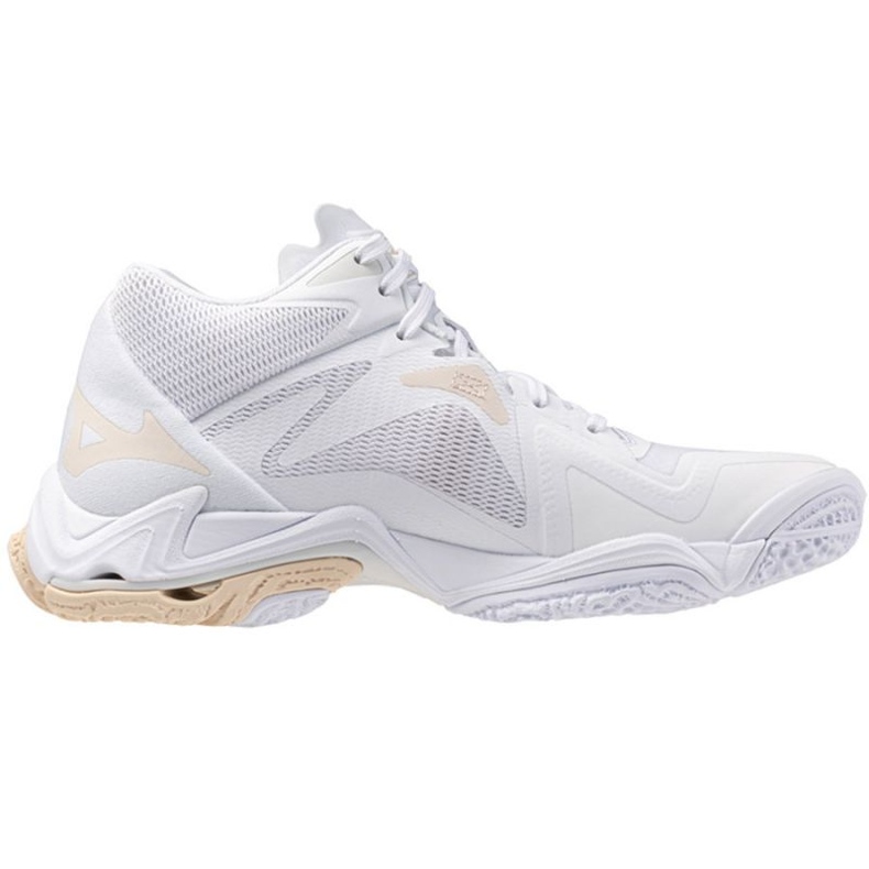 Mizuno Wave Lightning Z8 Mid V1GC240525 lentopallokengät valkoinen 1
