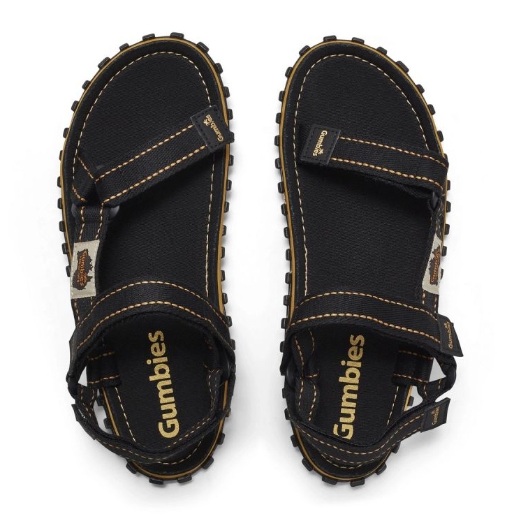 Gumbies Tracker Sandaalit Unisex Musta GU-SATRA001 1