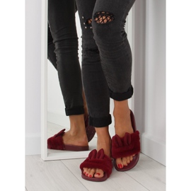 Tossut, joissa turkis ja kastanjanruskeat korvat punaiset punainen 2