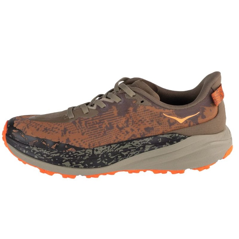 Hoka Speedgoat 6 Leveät kengät 1147830-AQL ruskea 1
